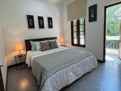 Fully furnished 2 bedroom apartment with 3 Balcony ( bed rooms with A/C)