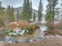 Covered Patio, Creek & Mtn Views: Afton Nature Hub Hotels in Afton