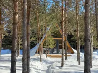 A-Frame Otnurok Chalet ベロレツキーのホテル