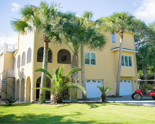 50% Special!  Mediterranean Villa;  444 ft to Beach! Ranked in Top 1%. Hotels in Folly Beach