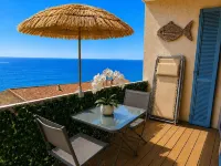 Studio 25 M2,VUE MER imprenable,CLIMATISE,300 M de la mer,résidence avec PISCINE - Holiday Apartments