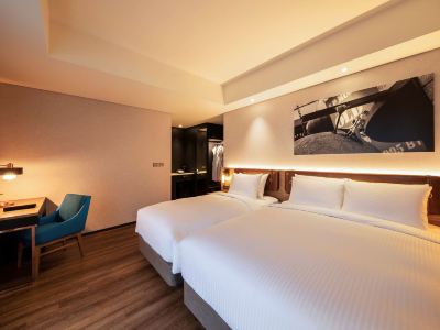 スーペリア ファミリー ツインルーム メルキュール アンバサダー ソウル ホンデの写真