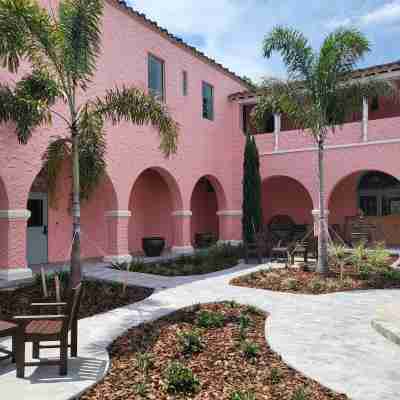 The Hacienda Hotel Exterior