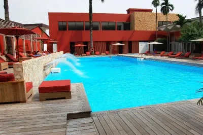 Akwa Palace Douala Hotels near Douala General Hospital.