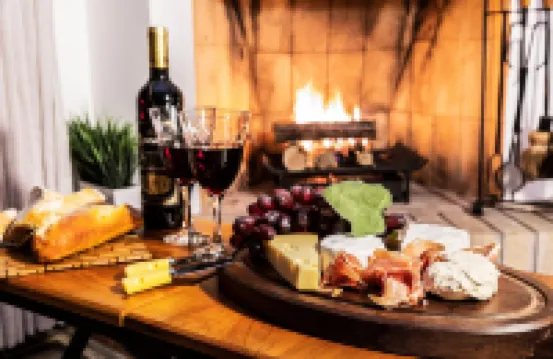 Capivari的3個帶壁爐的房間