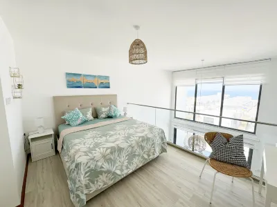 Lovely furnished one-bedroom apartment with an amazing sea view
