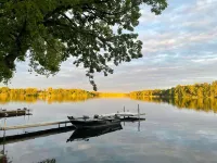 Lakefront Heritage Cabin on Lake Victoria – Steps from the Water!