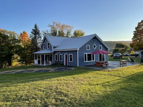 Spacious farmhouse on 3+ acres.  Pet and family friendly!