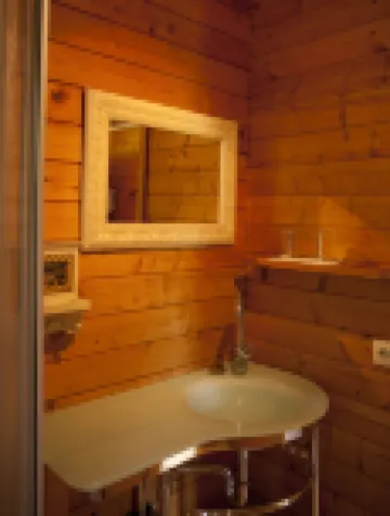 This log cabin's only once in Heimbach Hasenfeld Eifel National Park