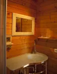 This log cabin's only once in Heimbach Hasenfeld Eifel National Park