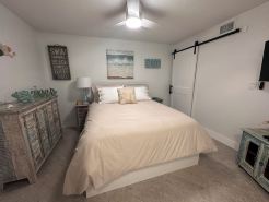 Grand Re-opening Sanddollar C102 3 BR with a king, a queen and 2 bunk bed sets.
