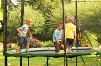 Holiday house with a private swimming pool and sauna in a rural idyll