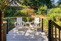 Walk to Restaurants, or Minutes to City from Backyard Cottage Hotels near Target