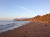 Amazing Sea Views Set in 7 Acres of Fields Dog Friendly on the Welsh Coast Path.