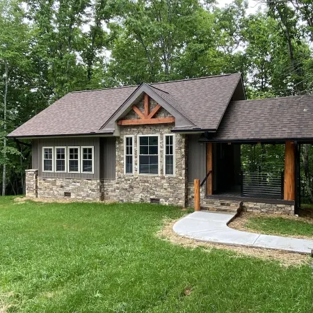 Viognier-Newly Constructed Cottage at Jones von Drehle with Master Suite Отели в г. Трапхилл
