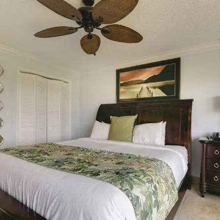 Two Spectacular Ocean Views from the Living Room and Master Bedroom of the Condo