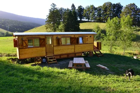 Roulottes a la Ferme sur le Plateau du Vercors
