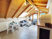 Cozy vacation apartment with two bedrooms, wood-burning stove and spacious balcony - 4 tähden