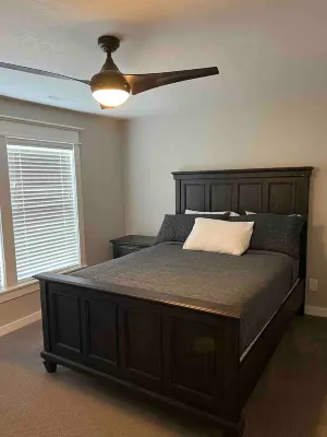 Comfortable 2 bedroom house with 4 beds