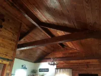 Cozy Aggie Game-Day Country Cabin w/ full porch and outdoor amenities