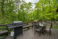 Spring Retreat! Hot tub,  Bar, Game room, Grill & 10 mins to Skyline Drive