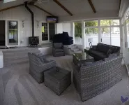 Modern Lakefront home with wonderful views and plenty of space!