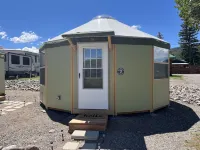 Lodgepole Yurt at Aspen Ridge Cabins Hotels in South Fork