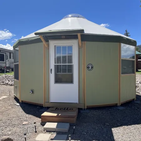 Lodgepole Yurt at Aspen Ridge Cabins