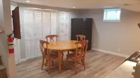 Full basement apartment quiet comfy 1-bedroom with Hot tub and fireplace