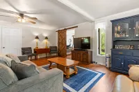Spacious Backyard and Cozy Fire Pit - Charming Getaway Retreat