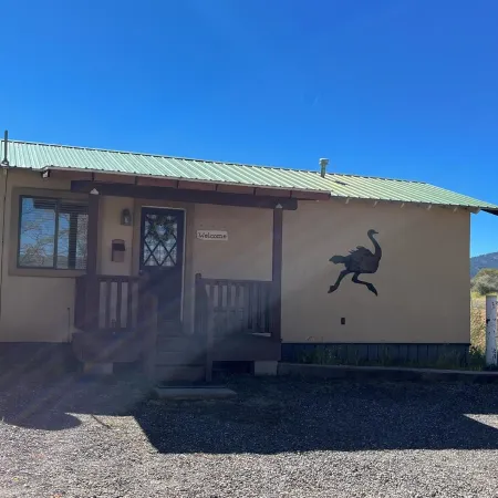 The Ostrich House! Cozy, comfortable and private.
