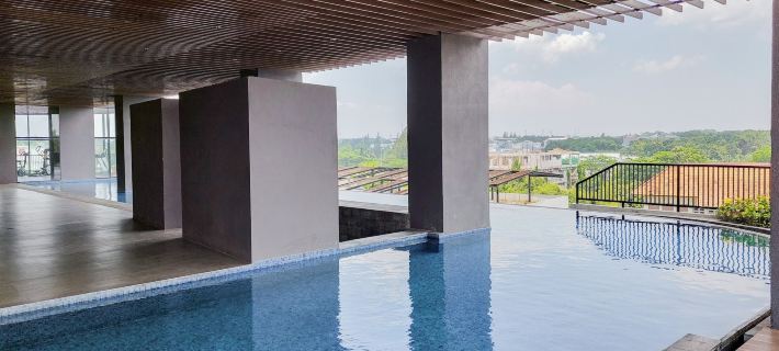 Cozy 1Br at the Ayoma Apartment Hotels in Serpong