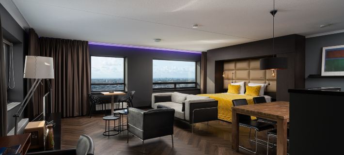 The Penthouse at the Hague Tower Hotels in Haag