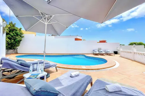 Villa Amorio a Spacious Modern Getaway with a Private Heated Pool & Sea Views