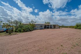 Newly updated home on spacious lot located outside of the city