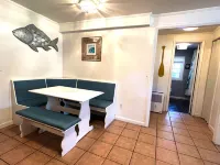 Marshfront Suite downstairs @ the Sea Pear Cottage — views + steps to the beach!