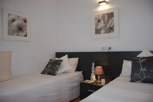 El Charrito. House  with garden and pool overlooking the sea