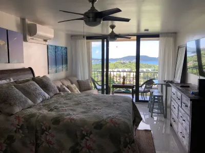 Stunning caribbean blue water views with on property beach, pools & restaurants 住宿飯店