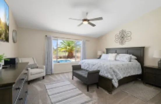 Heated Pool 88 Degrees No Fee and Golf Course View!