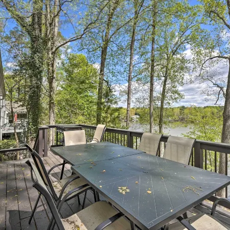 Waterfront Cottage w/ Boat Dock & 3 Decks!
