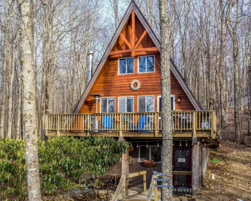 1 Mi to Beech Mtn! Family Retreat w/ Hot Tub Hotels in Beech Mountain