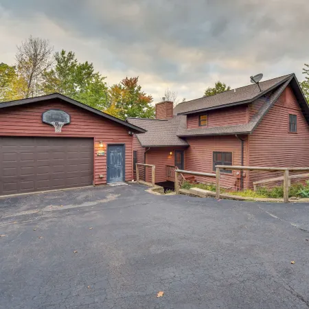 Lakefront Wisconsin Cabin with Boat Dock!