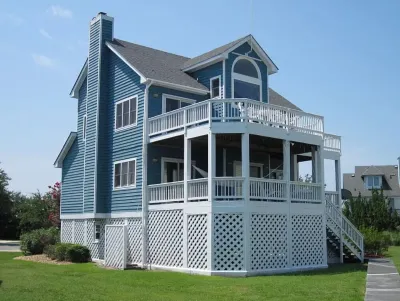 Obx: Pirate's Cove/Waterfront 55ft Dock/Beach/Community Pool&Hottub/Marina/Fish