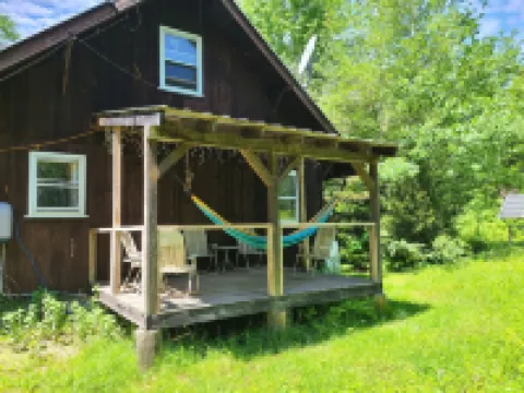 Chalet-7 Min to Ski Stratton-Woodstove-Firepit-Brook on Property-Views-Dogs OK