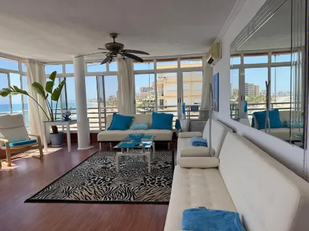 Relax under the palm trees