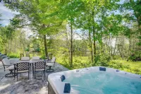 Private Hot Tub Riverfront Escape in Shawano - 3-Star