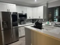 Modern newly private basement apartment Hotels in Groveton