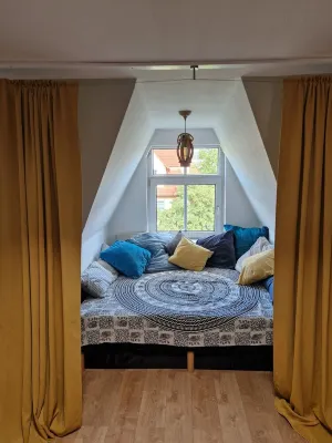 Voll Eingerichtetes Zentrales Apartment für Lange und Kurze Aufenthalte