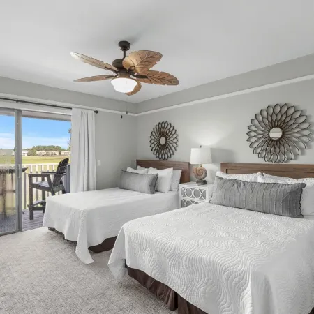 Steps from beach, Marsh Front, gated community, pool access, grill, marsh dock.