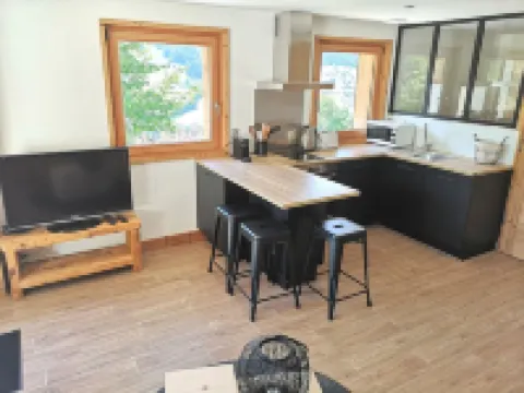 Completely renovated apartment with Mont Blanc view 阿爾利河畔普拉茲酒店